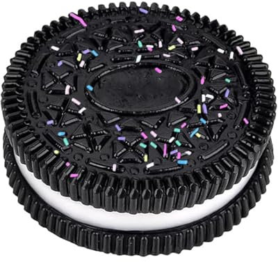 12 cm Fufu Squishy, Super Groß, Taba, Toy Set Stressabbau Keks Spielzeug Ultraweiches Dekompressions Entlüftungsspielzeug (Schwarz)