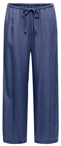 ONLY Damen Onlcharis Life Pull Up Tie Pants WVN Cc