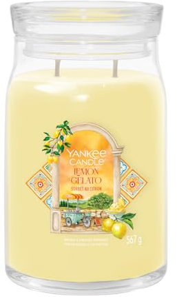 CANDELA GRANDE SIGNATURE LEMON GELATO - YANKEE CANDLE