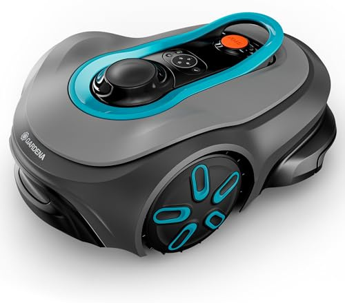 Gardena Smart Sileno Free 600 - Tagliaerba robotizzato, bordo senza fili