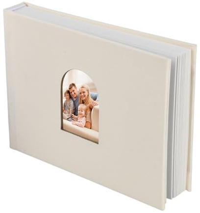 Fotoalbum mit 52 Taschen, 2X3 Zoll Fotos für Instax Mini-Fotoalbum mit Schreibfläche, Frontfenster Leinen fotoalbum Zum Einkleben Scrapbook Selbstgestalten Photo Album Fotobuch K-pop Fotokarten