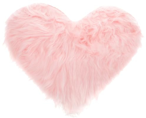 Gadpiparty Heart Shaped Nail Art Cushion Fluffy Nail Display Background Pad for Photos Photo Backdrop for Jewellery Plush Cushion for Manicure and Live Broadcast Photography 19.69 X 17.32 X 0.39 in