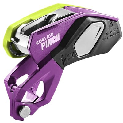 EDELRID Dispositivo de seguridad Pinch (segunda etapa de frenado, función antipánico, fijación directa de correa)