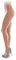 Prophylaktische Kompressionsstrumpfhose, abgestuft, 13-15 mmHg, 70 Denier, Beige, Größe XL