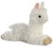 Aurora World 31767, Mini Flopsies Alpaka, 20cm, Plüschtier, weiß