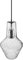 LEDVANCE Vintage Edition 1906, Deckenleuchte mit E27 Sockel, Rauchgraues Glas, Ohne Leuchtmittel, Carved Pendant Bottle