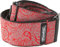 JIM DUNLOP Gitarrengurt Jacquard Paisley Rot