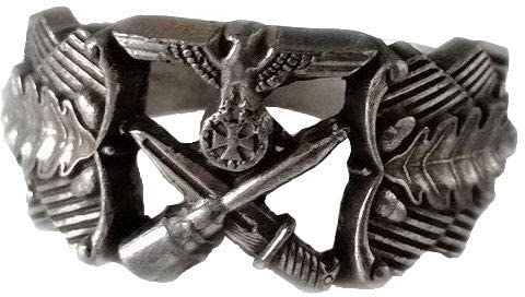 MK-art Militaria Ring Nahkampfspange