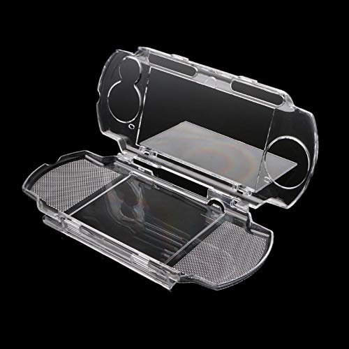 GGZone Crystal Protective Hard Carry Cover Case Protector für PSP 2000 3000, Schutzhülle, Modern, Leicht, Kunststoff, Einfarbig, Transparent, Schutz während des Spielens, Transport und Lagerung