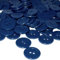 AERZETIX - C56384 - Satz von 50 Knöpfe zum nähen runden Ø20x2.2 mm mit 2 löchern 32L L32 - farbe dunkelblau - aus kunststoff - durchmesser der öffnung 2 mm - kurzwaren kleidung mode