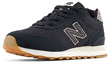New Balance Damen 515 V3 Sneaker, Schwarz/Mahagoni, 43 EU