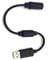 NORMICHIC Cable adaptador de extensión para Xbox 360, cable USB de repuesto para mandos con cable Xbox 360, color negro