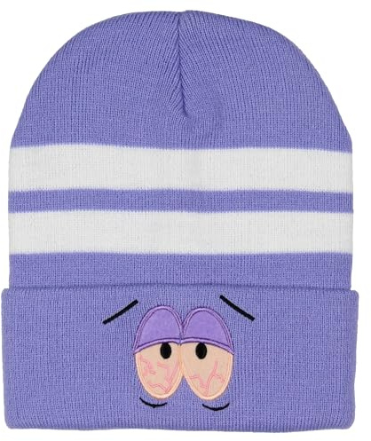 Bioworld South Park Strickmütze mit großem Gesicht, in 4 Ausführungen erhältlich, Cartman, Towelie, Kenny und Stan