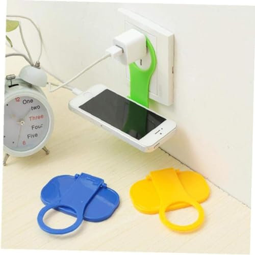 1Pc Color Random Mobiles Phones Wall Socket for Charger Charging Rack Hanging Holder Foldable for Mobile Phone Charger Random Color,Mobile Phone Smartwatch and Accessories,Electronics and Photo
