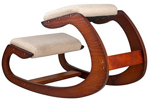 ZENFEKU esk Stühle Ergonomisch, kniend, Tisch- und Stuhlhocker mit Hüftpolster, kniend, ergonomischer Hocker