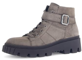 Gabor Damen Schnürstiefeletten, Frauen Stiefeletten,gefüttert,Boots,Stiefel,Bootee,Booties,halbstiefel,Kurzstiefel,Mohair,39 EU / 6 UK
