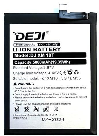Ersatz Akku BM53 passend für Xiaomi Mi 10T / 10T Pro. Ersatzt Battery 5000 mAh, 3,87V. BM 53. Neu