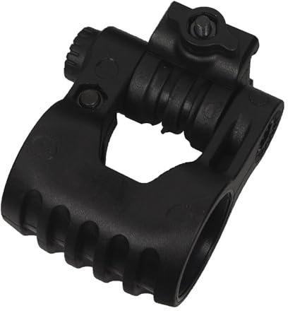 Zasdvn Helm-Taschenlampenhalter, Halterung für Taschenlampe,Schnellverschluss-Clip für Fahrrad-Schutzhelm-Taschenlampenhalter - Verstellbarer Taschenlampenhalter für Schutzhelmschiene,