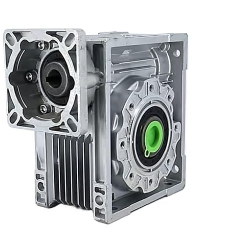 130 mm Servomotor-Untersetzungsgetriebe NMRV075 Schneckengetriebe, quadratischer Flansch, 5,12 Zoll, 130 x 130 mm, Falz, 4,33 Zoll, 110 mm, Eingangsbohrung, 0,87 Zoll, 22 mm mit 6 mm Passfedernut(Rati