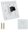 Enchufe de red Gigabit Cat6 – Enchufe de pared RJ45 de doble paso para instalación de cable Ethernet