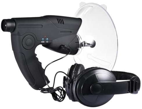 Dispositif d'observation pour dispositif d'écoute, microphone directionnel parabolique en forme de - Observation et écoute de la nature pour les et les adultes