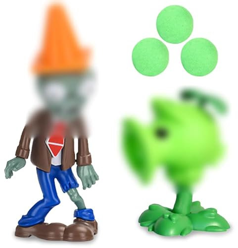 LDDYKZY Zombies Jouets, Zombie Plantes Figurine Jouet, Zombie Mini Figurine, Figurine Thèmes De Jeu, Zombie Cake Topper Zombie Collection pour Enfants Anniversaire Party