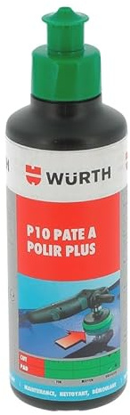 Pâte à polir P10 Plus pour rayure profonde de carrosserie - 250 g - Vert