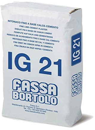 Intonaco di finitura per interni/esterni 30Kg IG21 Fassa - Colore: GRIGIO