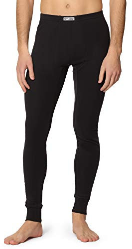 Timone Herren Lange Unterhose TI30-127 (Schwarz, XXL)
