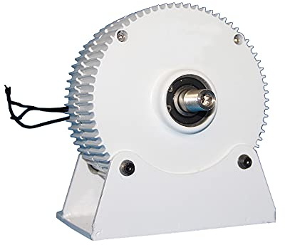Genway 600W 3 Phasen Permanentmagnet Generator Getriebener Magnetgenerator 12V 24V 48V AC 750RPM Lichtmaschine Motor Wasser Wind Turbine Generator