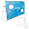 AKTIVE 49043 - Portería fútbol niños con lona de entrenamiento, Porterías de fútbol para jardín 182x91x122cm, Entrenamiento futbol niños, Accesorios y juegos fútbol niños