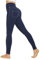 G4Free Leggings für Frauen Hohe Taille Stretchy Jeggings mit Taschen Bauchweg Jeans Look Leggings, Blau 1
