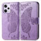 Handyhülle für Xiaomi Redmi Note 12 Pro Hülle Redmi Note 12 Pro | Book Case Flip Tasche mit Magnet Kartenfach Standfunktion | Flieder