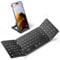 Samsers Full-Size Foldable Bluetooth Keyboard with Numeric Keypad, Wireless Folding Keyboard, Compatible with Windows, Mac OS, iOS, Android