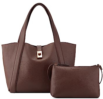 Nine West Damen Morely 2-in-1-Tragetasche Tragetaschen und Rucksäcke, Raisin