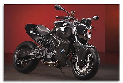 ECHUN Motorrad-Poster für BMW K1300R Sport Bike, dekorative Leinwand, Wand- und Kunstbild, Gemälde, 50 x 75 cm