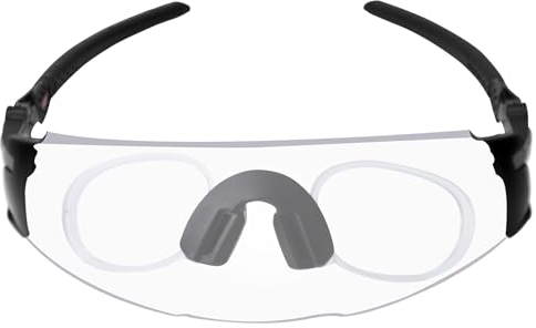 Mryok Einlage Clip-on Prescription Clip & Nasenpads für Oakley Kato Sonnenbrillen – Transparent, farblos, Einheitsgröße