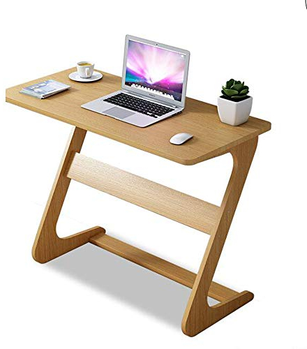 Z-Typ-Desktop-Computertisch, Heimbüro-Schreibtisch, moderner, einfacher Studenten-Arbeitstisch, PC-Laptop-Schreibtisch, Schlafzimmer-Arbeitstisch, Schreibtisch, Schreibarbeitsplatz mit Tasta