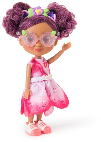 Gabby's Dollhouse: The Movie, Garten-Gabby-Puppe mit abnehmbarem Katzenohren-Haarband, Sonnenbrille und Puppenkleidung, Kinderspielzeug für Mädchen und Jungen ab 3 Jahren