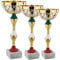 Hole Gadget | Set Premiazioni Personalizzate Coppa Trofeo con Targhetta Inclusa Trofei e Coppe Varie Misure per Sporto, Calcio, Basket, Volley, Eventi Sportivi, Fantacalcio 12.941G (Set da 5)