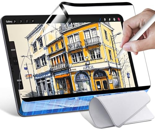 Watana Paper-Feel - Pellicola protettiva magnetica per iPad Pro 12.9 (2022/2021/2020/2018)