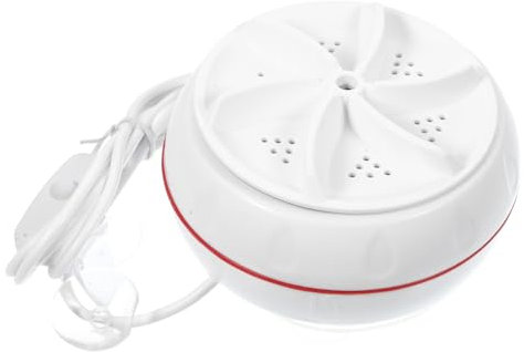 SEWACC Mini Machine à Laver Nettoyage Machine à Laver De Voyage Portable Tout Petit Vêtements Petite Machine à Laver Haut à Linge Bas Mini Linge Bas Lave-linge Abdos Blanche