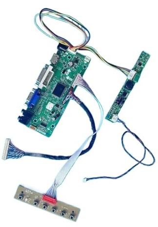 BCHGTRDR for LM238WF1/LM238WF2/LM238WF4/LM238WF5 LCD Controller Board 23.8 HDMI-Kompatibel 1920x1080 DVI VGA LVDS 30-Pin Display DIY Kit(for LM238WF5(SS)(A1))