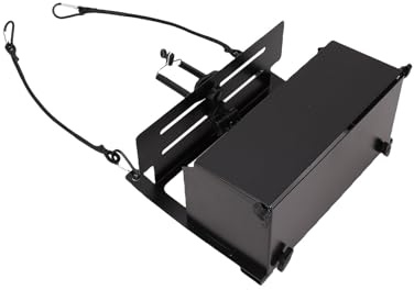 Naroote Carbon Steel Camera Fence Mount with Adjustable Sunshade Power Bank Clamp for Football Match Filming