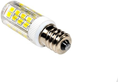 HQRP E12 220V LED Light Bulb Cool White for Brother 634D / 934D / LS-2125 / LX-3125e / RS25 / VX707 / VX857 Sewing Machine
