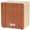 Sela SE 099 Bass Cajon, 15 mm Birkenkorpus, 2 Spielflächen, Sela Snare System, Made in Germany, Natur