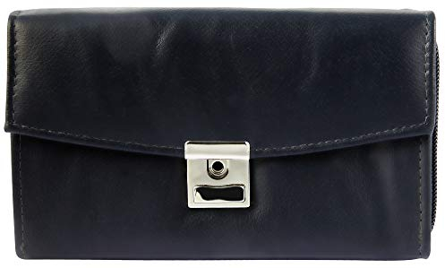 Akzent Unisex - Kellnergeldbörse Taxi Gastro Portemonnaie 17x10x4,5cm 3000058-17 (Kunstleder, Dunkelblau)