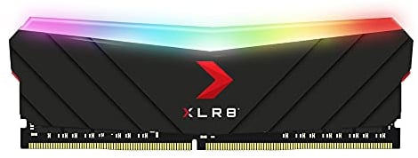 PNY Module Mémoire RAM XLR8 Gaming Epic-X RGB DDR4 3200MHz 16GB Single Pack Noir MD16GD4320016XRGB
