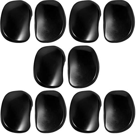 Beaupretty 10 Pezzi di Plastica Professionale Copri-Orecchie Protettore per Scudo Colorante per Parrucchiere da Bagno Cuffie da Doccia per Protezione per Le Orecchie Nero