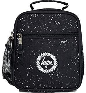Hype Black Speckle Lunch Bag